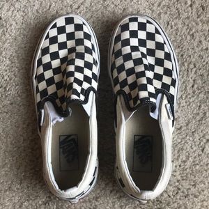 checkered vans